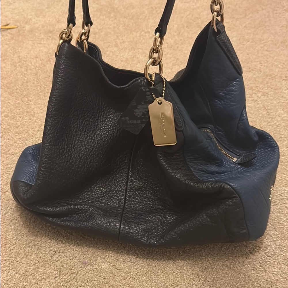 Coach Pheobe Leather Shoulder Bag